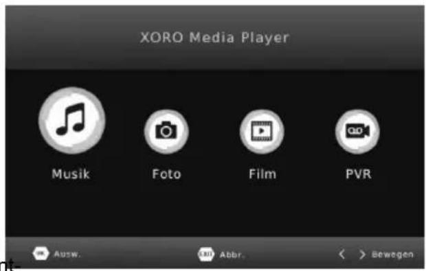 XORO HRS 2670 LAN - Dateibrowser - 3