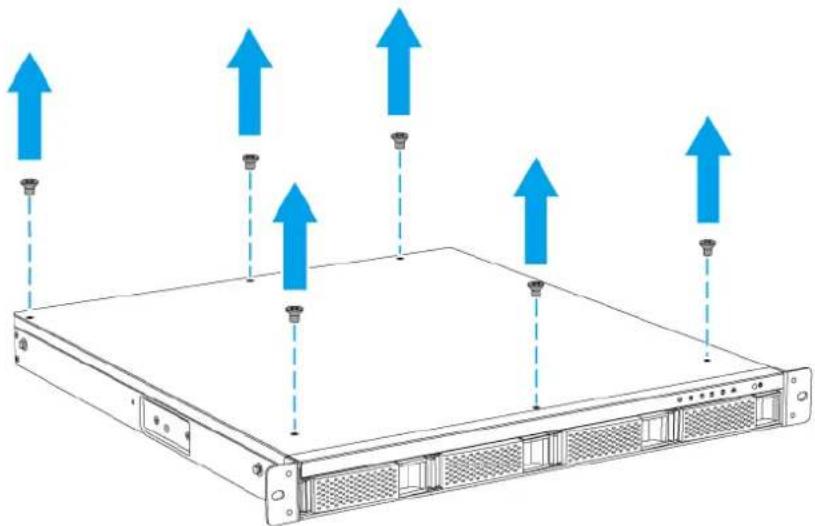 QNAP TS-453BU-4G - Warning - 3
