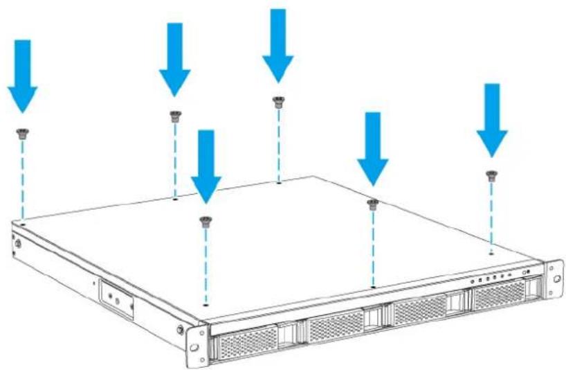 QNAP TS-453BU-4G - Warning - 7