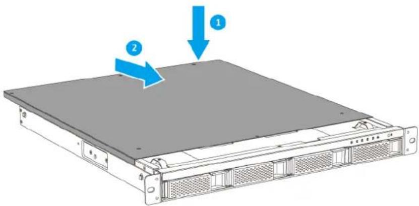 QNAP TS-453BU-4G - Warning - 6
