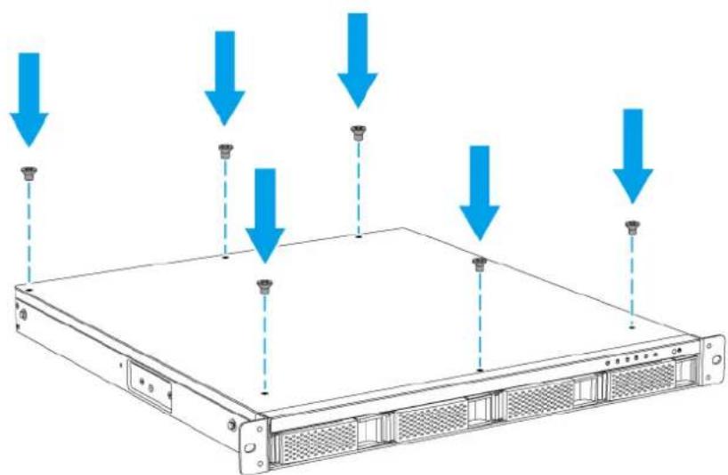QNAP TS-453BU-4G - Warning - 13