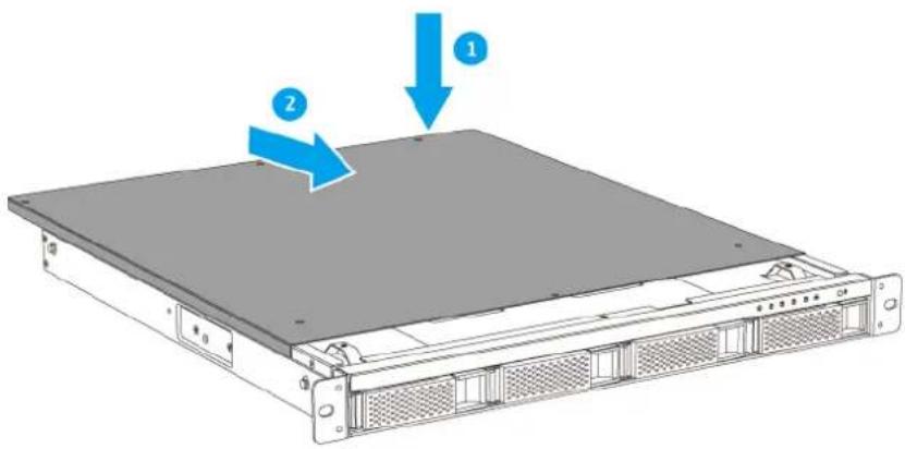 QNAP TS-453BU-4G - Warning - 12