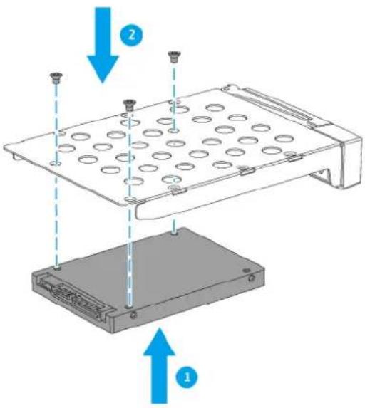 QNAP TS-453BU-4G - Warning - 2
