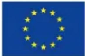 Blue background with a circle of twelve yellow stars, representing the European Union flag (no text or symbols beyond the stars)