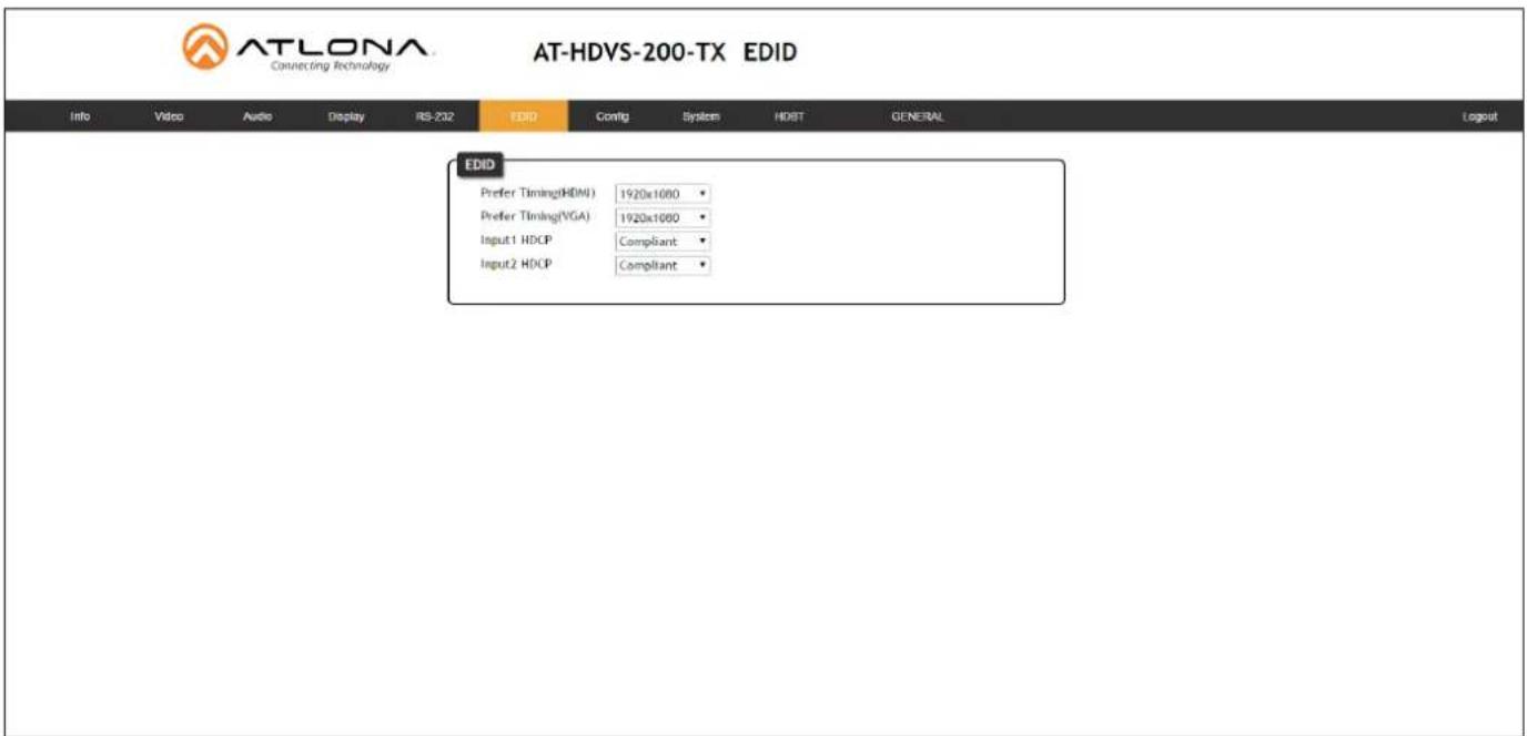 Atlona HDVS-200-TX - EDID page - 1