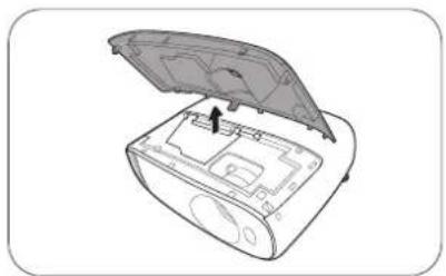 BENQ MU641 - Replacing the lamp - 6