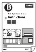 THULE Kit 1836 - > Instructions - 7