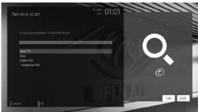 Opticum Odin2 Hybrid - Automatische Sendersuche - 3