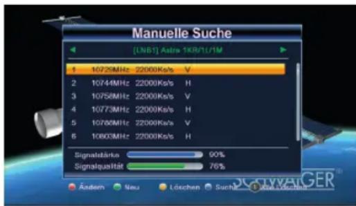 Schwaiger DSR512HD - TP-Liste - 1