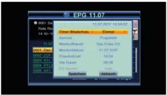 Schwaiger DSR512HD - EPG - 4