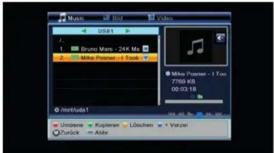 Schwaiger DSR512HD - Musik - 7