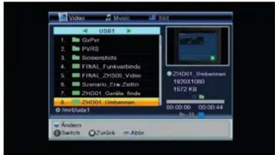 Schwaiger DSR512HD - Video - 2