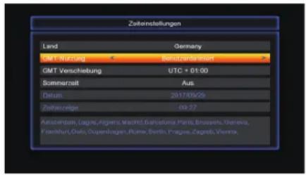 Opticum AX 670 - Datum, Uhrzeit: - 1