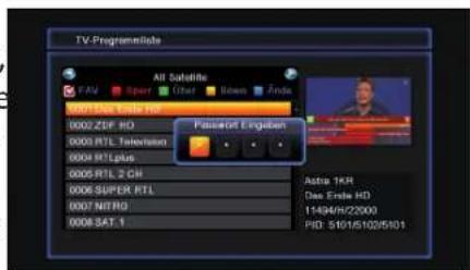 Opticum AX 670 - TV-Kanalliste - 3