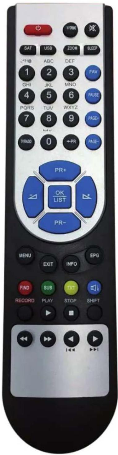 Opticum AX 670 - Fernbedienungseinheit (RCU) - 1