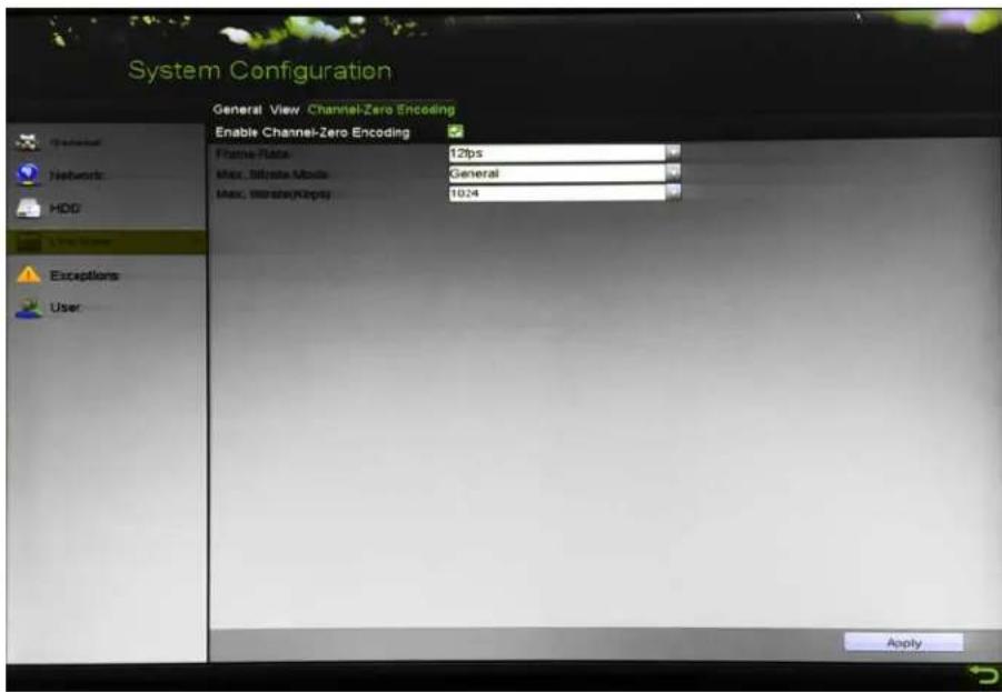 Hikvision DS-7204HQI-K1/P - Channel-Zero Encoding - 1