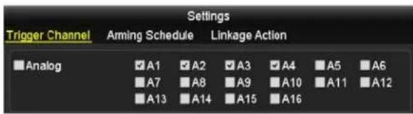 Hikvision DS-7204HQI-K1/P - 8.• Setting Motion Detection - 3