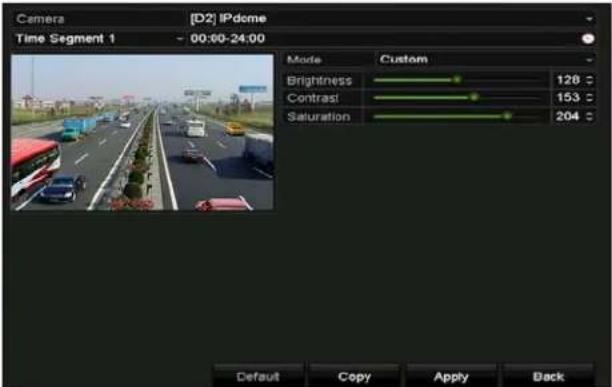 Hikvision DS-7204HQI-K1/P - •3.4.• Configuring Image Settings - 2