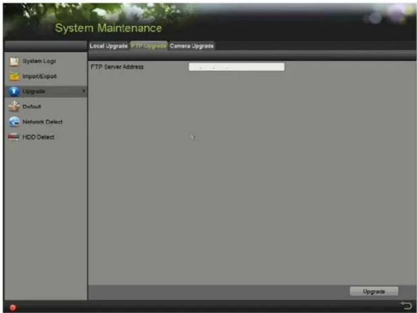 Hikvision DS-7204HQI-K1/P - •4.5.2 Upgrading by FT- - 1