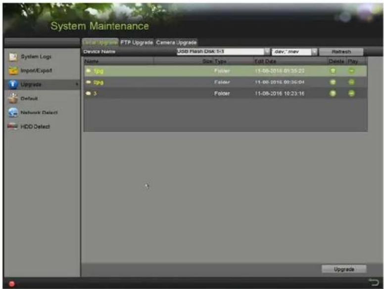 Hikvision DS-7204HQI-K1/P - •4.5.• Upgrading by Local Backup Device - 1