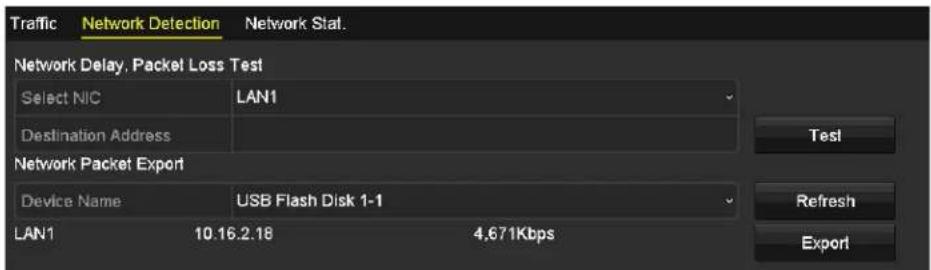 Hikvision DS-7204HQI-K1/P - ••.3.3 Checking ™Network Status - 1