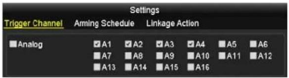 Hikvision DS-7204HQI-K1/P - Configuring Motion Detection "ecording - 3