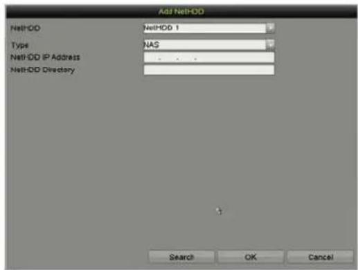 Hikvision DS-7204HQI-K1/P - •2.2 Managing ™network HDD - 2
