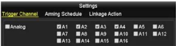 Hikvision DS-7316HQI-K4 - Setting Motion Detection - 3