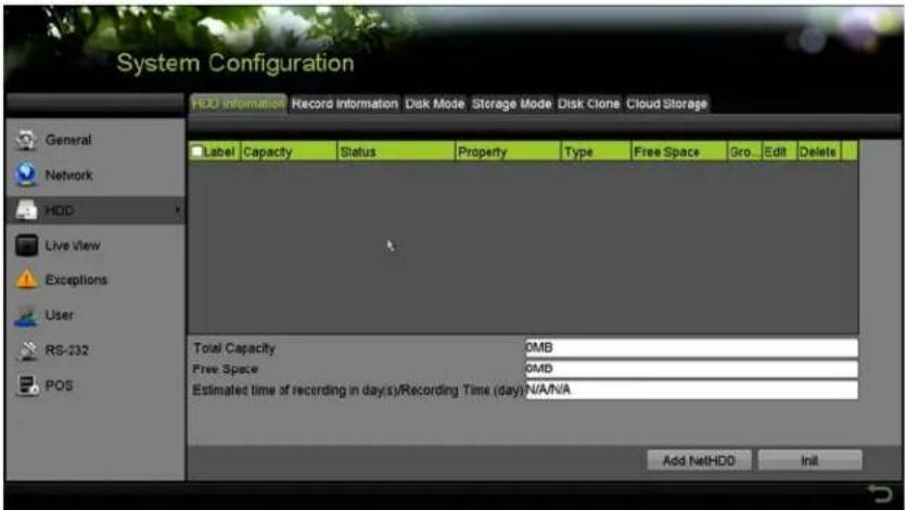Hikvision DS-7316HQI-K4 - Configuring Encoding ≤ parameters - 1