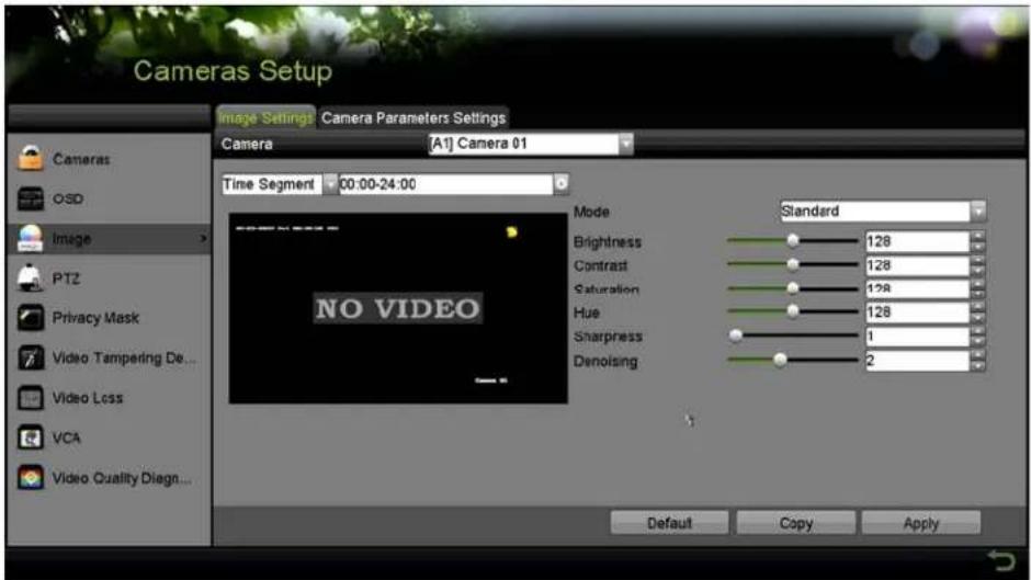 Hikvision DS-7316HQI-K4 - Configuring Image Settings - 1