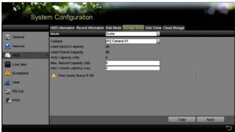 Hikvision DS-7316HQI-K4 - Configuring Encoding ≤ parameters - 2