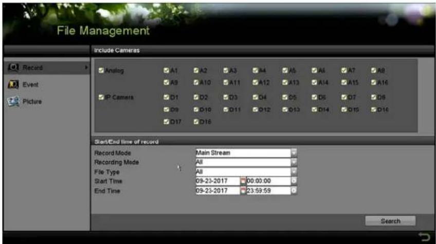 Hikvision DS-7316HQI-K4 - ≤rotect Record Files by Locking Them - 1
