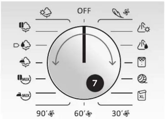 SIBIR WT 8212 S - SCHRITT: AUSWAHL DES PROGRAMMS - 2