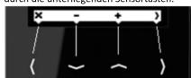 JUNG RAD A 518 SW - Einstellungen - 1