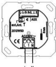 JUNG RAD A 518 SW - Netzanschluss - 1