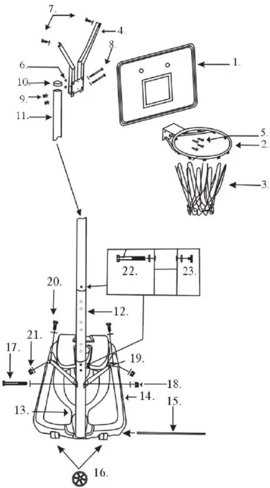 Etan TopShot Lay-Up - WHEN USING WATER: - 1