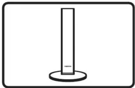 SAMSUNG HT-TQ22 - How to install the speaker and the stand. (Half tallboy type) - 4