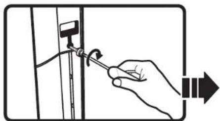 SAMSUNG HT-TQ22 - How to install the speaker and the stand. (Tallboy type) - 5