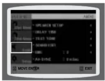 SAMSUNG HT-TQ22 - Setting the Delay Time - 3
