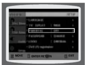 SAMSUNG HT-TQ22 - Setting Parental Controls (Rating Level) - 4
