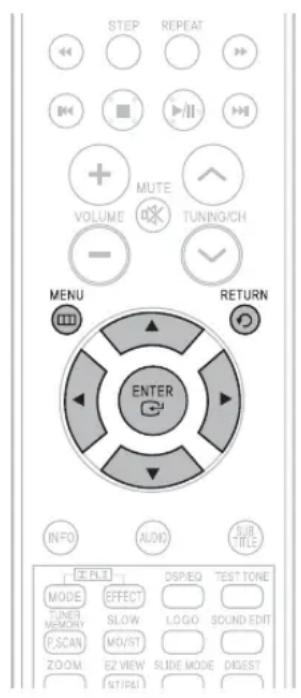 SAMSUNG HT-TQ22 - Setting Parental Controls (Rating Level) - 1