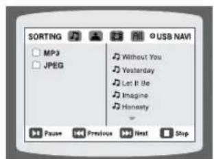 SAMSUNG HT-TQ22 - Playing Media Files using the USB HOST feature - 2