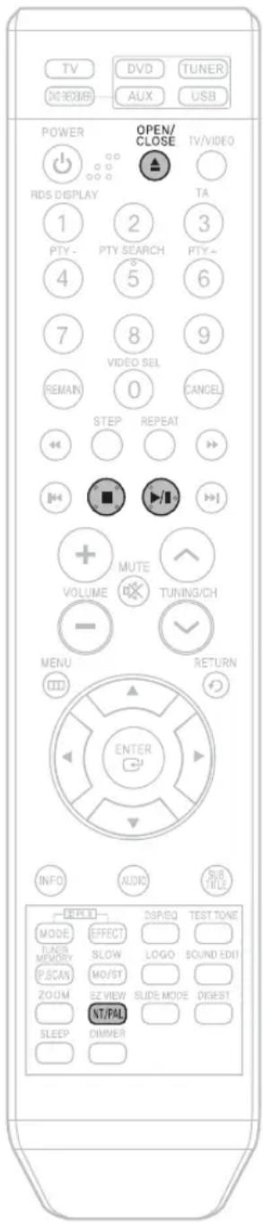 SAMSUNG HT-TQ22 - Disc Playback - 1