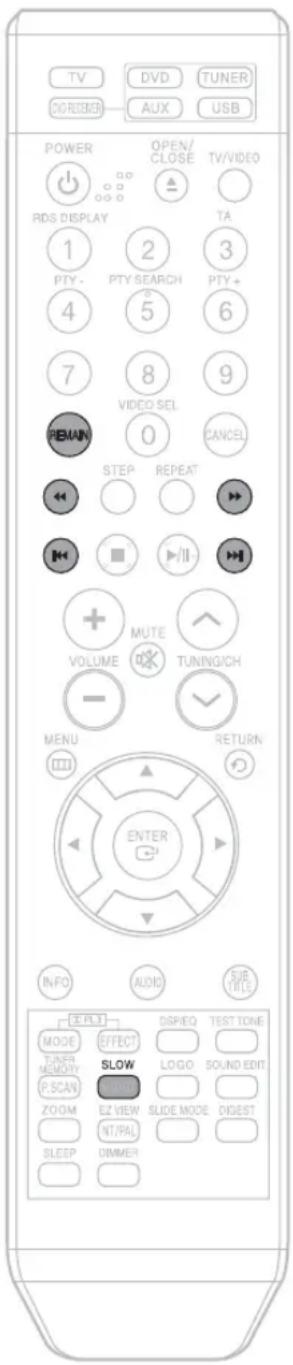 SAMSUNG HT-TQ22 - Press the REMAIN button. - 3