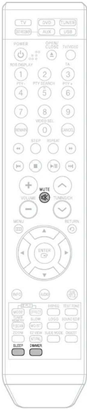 SAMSUNG HT-TQ22 - Press SLEEP button. - 2
