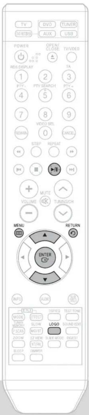 SAMSUNG HT-TQ22 - Setting the Wallpaper - 3