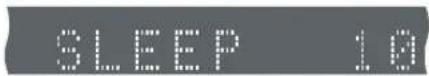 SAMSUNG HT-TQ22 - Press SLEEP button. - 1