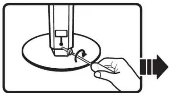 SAMSUNG HT-TQ22 - How to install the speaker and the stand. (Half tallboy type) - 3
