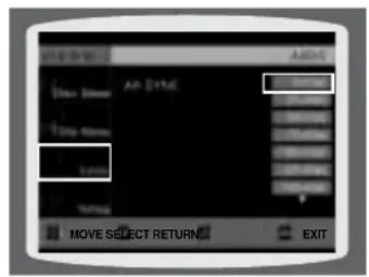SAMSUNG HT-TQ22 - Press Cursor ▲,▼ buttons to select the AV-SYNC Delay Time and then press the ENTER button. - 1