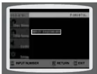 SAMSUNG HT-TQ22 - Setting Parental Controls (Rating Level) - 6